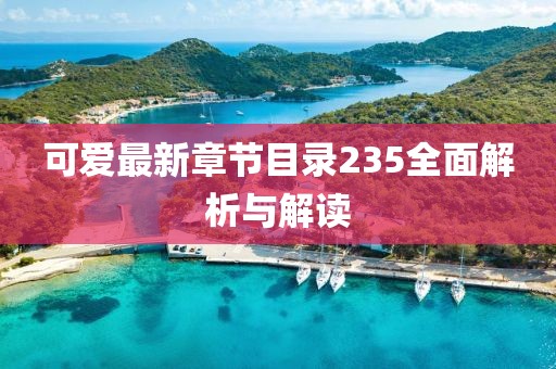 可愛最新章節(jié)目錄235全面解析與解讀