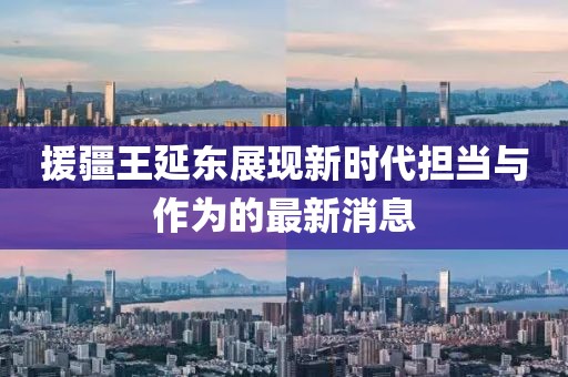 援疆王延東展現(xiàn)新時代擔當與作為的最新消息