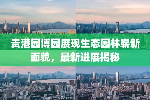 貴港園博園展現(xiàn)生態(tài)園林嶄新面貌，最新進展揭秘