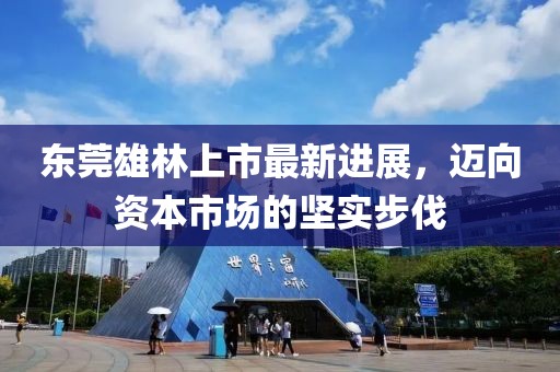 東莞雄林上市最新進(jìn)展，邁向資本市場(chǎng)的堅(jiān)實(shí)步伐