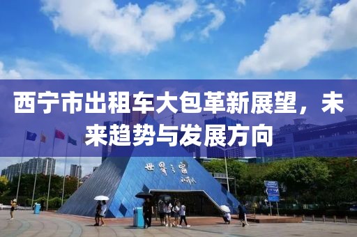 西寧市出租車大包革新展望，未來趨勢與發(fā)展方向