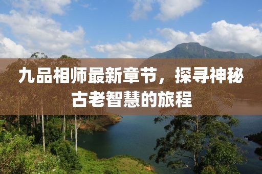 九品相師最新章節(jié)，探尋神秘古老智慧的旅程