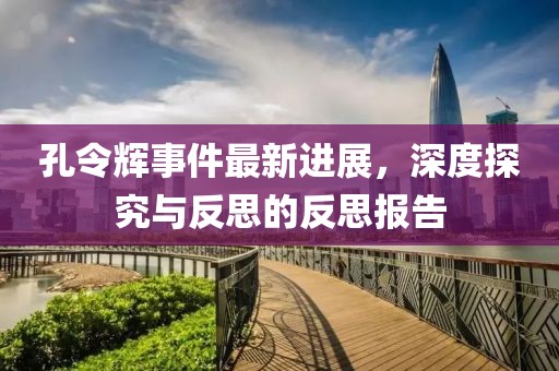 孔令輝事件最新進(jìn)展，深度探究與反思的反思報(bào)告
