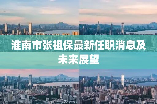 淮南市張祖保最新任職消息及未來展望