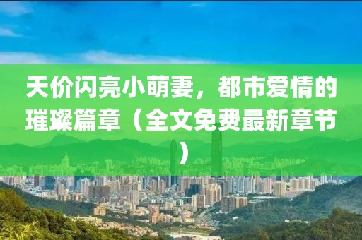 天價閃亮小萌妻，都市愛情的璀璨篇章（全文免費最新章節(jié)）