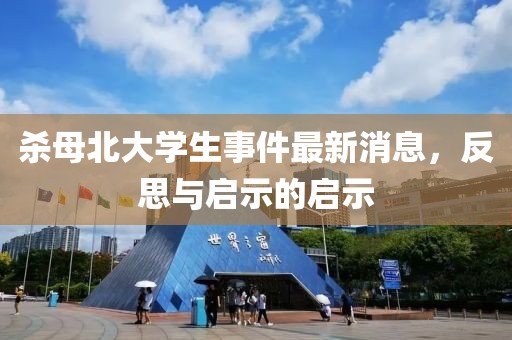 殺母北大學(xué)生事件最新消息，反思與啟示的啟示