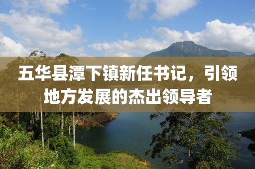 五華縣潭下鎮(zhèn)新任書記，引領(lǐng)地方發(fā)展的杰出領(lǐng)導(dǎo)者