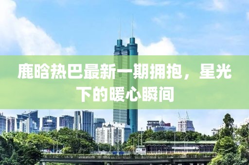 鹿晗熱巴最新一期擁抱，星光下的暖心瞬間