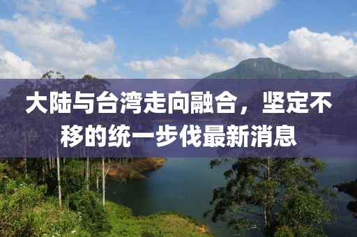 大陸與臺(tái)灣走向融合，堅(jiān)定不移的統(tǒng)一步伐最新消息