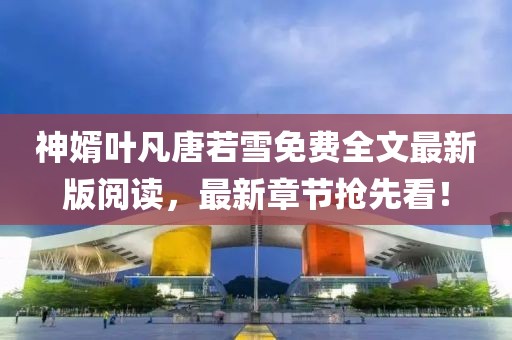 神婿葉凡唐若雪免費全文最新版閱讀，最新章節(jié)搶先看！