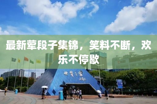最新葷段子集錦，笑料不斷，歡樂(lè)不停歇