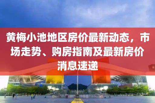 黃梅小池地區(qū)房價最新動態(tài)，市場走勢、購房指南及最新房價消息速遞